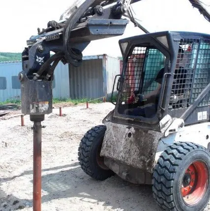 Фото №0 Закручивание винтовых свай