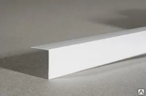 Фото №0 Угол пвх (спк) белый 20х20х3000