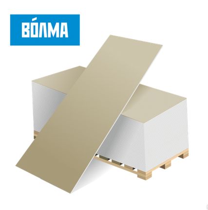 Фото №0 Гипсокартон "Волма" 9,5 мм.