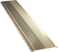 Фото №0 "Фасадная панель с крупной волной"