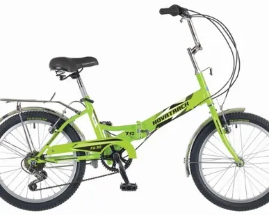 фото Велосипед NOVATRACK FS30 салатовый 20" 6 скор.