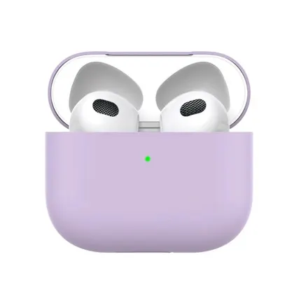 Фото №0 Силиконовый чехол Deppa для AirPods 3 (47320) Purple