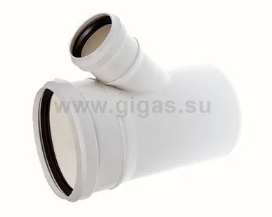 фото Тройник ПП D 110/050*45 гр. СИНИКОН Комфорт