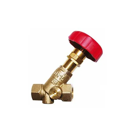 Фото №0 Клапан балансировочный Штремакс-МR, DN 15, муфта 1/2", с отв. 1/4"с заглушками для слива 1411721