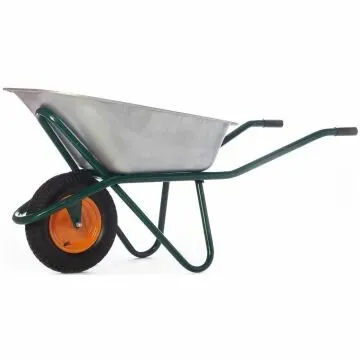 Фото №0 Тачка 1 колесная строительная Усиленная 110л./200 кг. Колесо ПУ ALG