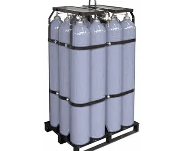 фото Моноблок газовый на 8 баллонов МБ-8-50-150 для аргона