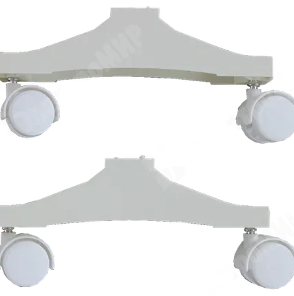 Фото №0 Комплект пластиковых ножек на колёсиках (Теплофон) Комплект ножек(теплофон)