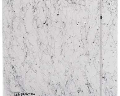 фото Вентилятор бытовой SILENT 100 CZ Design Marble White-4C бесшумный белый Soler&Palau