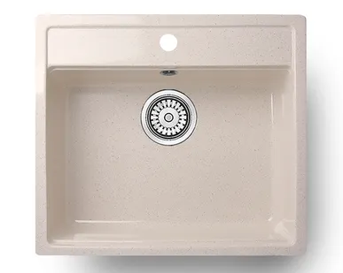 фото Мойка ГЛЯНЦЕВАЯ КВАРЦ 560LL -9 МОЛОЧНО РОЗОВЫЙ