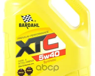 фото Bardahl 5W40 Xtc Sn/Cf 4L (Синт. Моторное Масло)