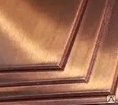 фото Лист бронзовый БрХ1