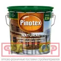 фото PINOTEX NATURAL антисептик, атмосфероустойчивый, УФ защита (10л)
