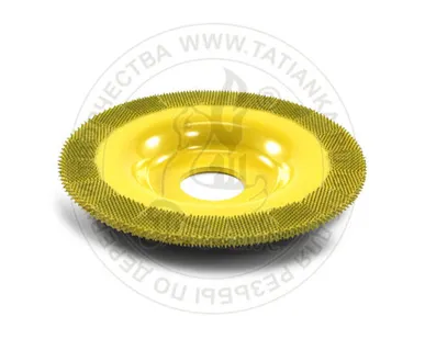 фото FD450-7/8 - Рашпильный диск для УШМ Ø100мм, плоский (fine/желтый) SUB-FD450-7/8