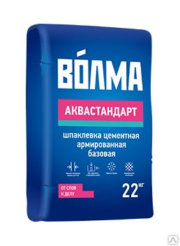 Фото №0 ВОЛМА - АКВАСТАНДАРТ шпатлевка