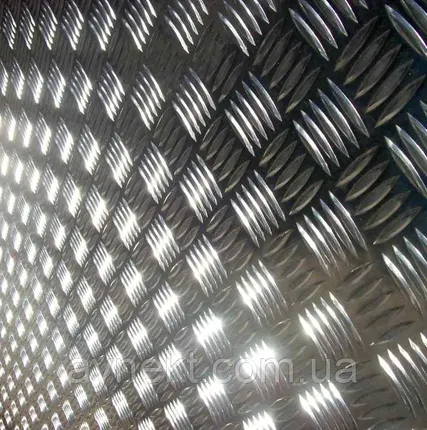 Фото №0 Лист алюминиевый рифленый 4x1200х3000 мм, КВИНТЕТ