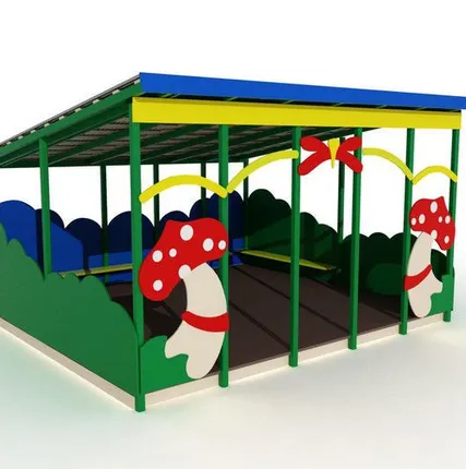 Фото №0 Теневой навес "Полянка" мини