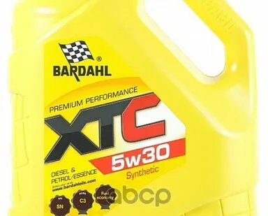 фото Bardahl 5W30 Xtc Sn 4L (Синт. Моторное Масло)
