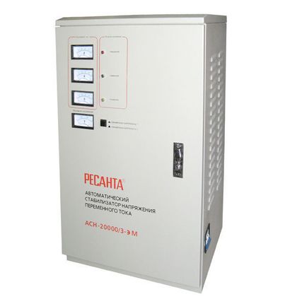 Фото №0 Стабилизатор  трехфазный АСН- 20 000/3