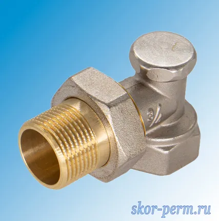 Фото №0 Клапан д/радиат. углов. 20 STМ отсечной