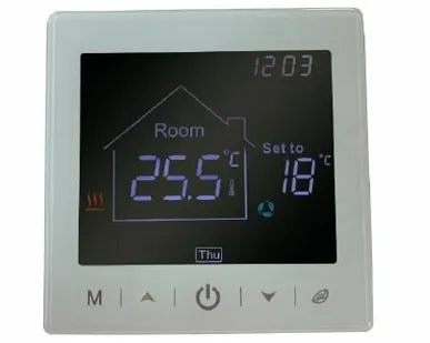 фото Терморегулятор электронный програм.Wi-Fi. 220В, 16А, 3600Вт, цвет белый G 05H WI-FI белый GRANDEKS