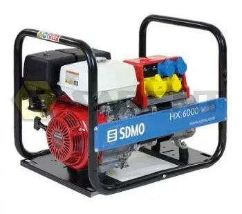 фото Генератор бензиновый SDMO HX 6000