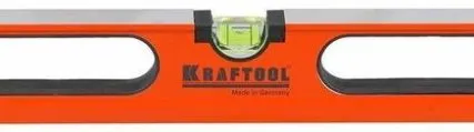 Фото №0 Уровень KRAFTOOL алюминиевый, 3 глазка, 200см