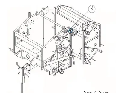 фото Втулка скользящая 000.000.006 на пресс-подборщик Metal-Fach Z-562