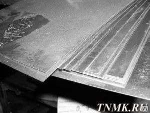 Фото №0 Лист вольфрамовый 1 мм ВЛ