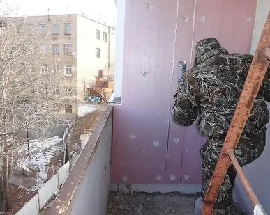 фото Утепление фасада