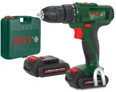 фото Шуруповерт аккумуляторный DWT ABS-12 BLi-2 BMC