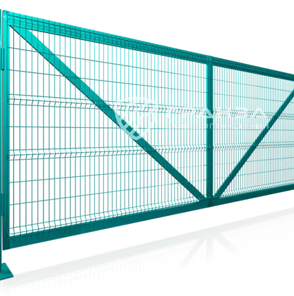 Фото №0 Ворота распашные 3000*2200мм, пруток 4.0мм