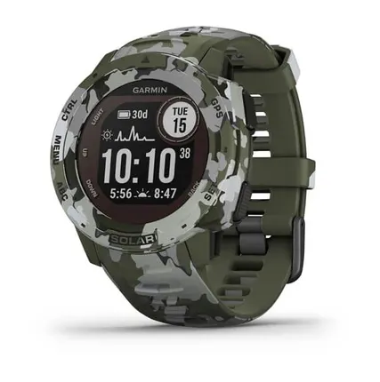 Фото №0 Часы Garmin Instinct Solar Camo Lichen