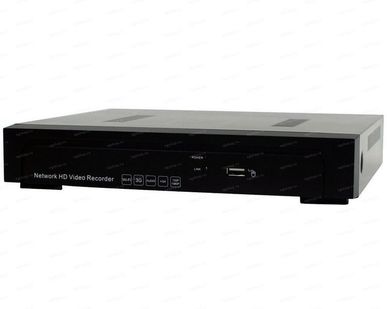 фото 4-х канальный IP видеорегистратор 1080P PoE