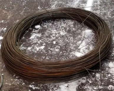 фото Проволока пружинная 2,3 мм Б-2 У8ГА ГОСТ 9389-75