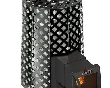 фото Печь дровяная Grill D Violet Romb Long