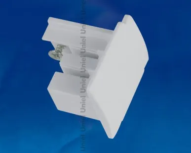 фото UFB-C41 SILVER 1 POLYBAG Заглушка торцевая для шинопровода. Цвет — серебряный. Упаковка — полиэтиленовый пакет.