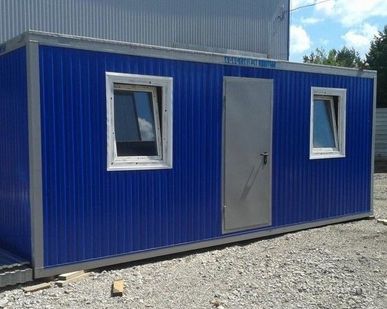фото Блок-контейнеры временные для строителей