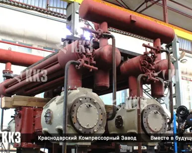 фото Компрессор 4ВМ10-50/71 воздушный поршневой промышленный