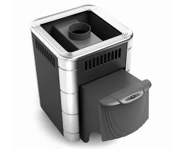 фото Банная печь ТМФ Оса Carbon ДА КТК антрацит НВ