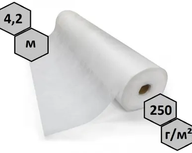 фото Геотекстиль Дорнит-250 шир.4,2 (210м2) 50 пог.м