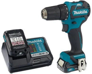 фото Аккумуляторная безударная дрель-шуруповерт Makita DF332DWAE
