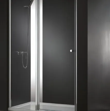 Фото №0 Душевая дверь распашная Cezares Elena 110 см текстурное стекло ELENA-B-12-1