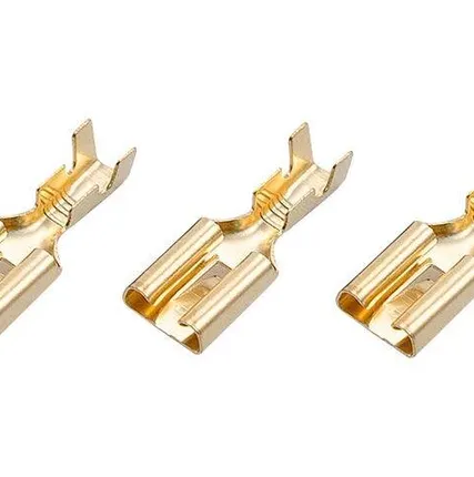 Фото №1 Клемма плоская (гнездо-7.7мм) 1-2.5кв.мм (DJ623-Е6.3C) Rexant 08-0921