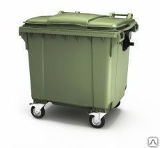 фото Контейнер для ТБО 1100 л. пластиковый