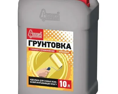 фото Грунтовка Старатели акриловая глубокого проникновения 10 л