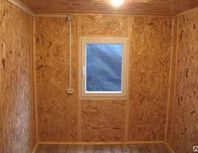 фото Бытовка с отделкой под OSB