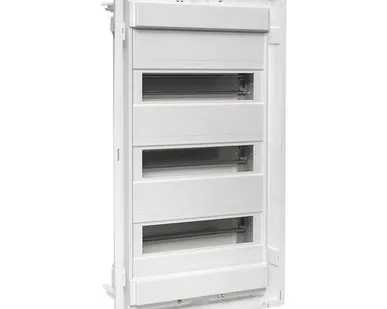 фото Основание силового щита Nova с DIN-рейками 36мод. IP40 PROxima EKF nv-pbase-36