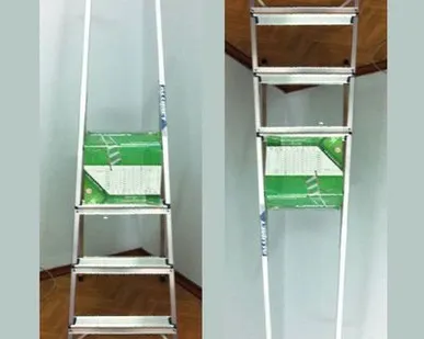 фото Стремянка алюминиевая 9 ступени