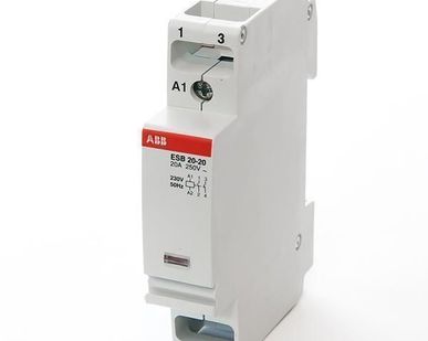 фото Контактор модульный ESB ABB 20А