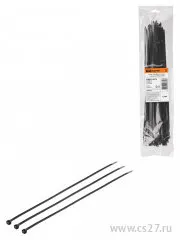 Фото №0 Хомут 3,6х300мм нейлон (черный)